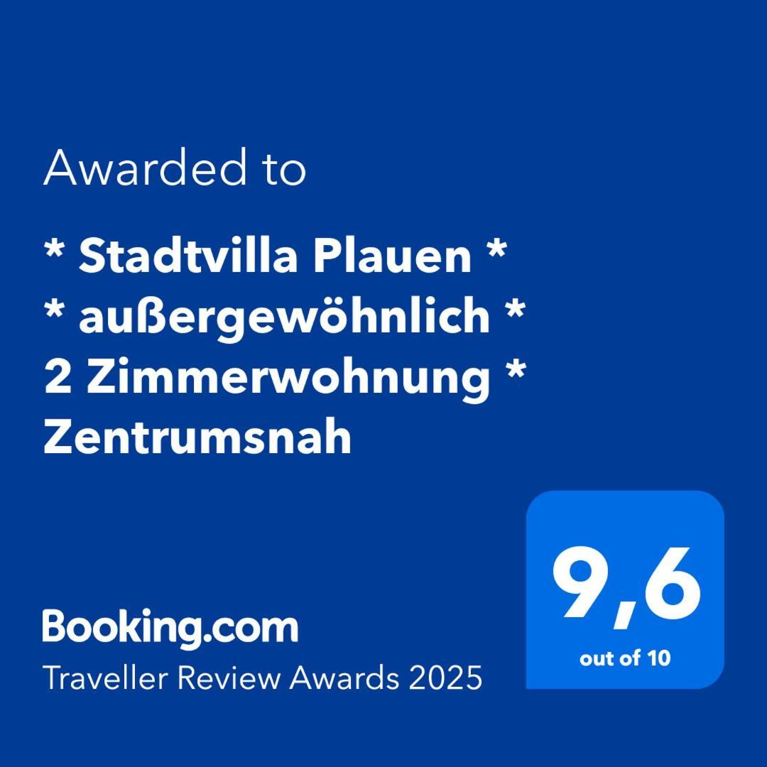 * Stadtvilla Plauen * * Aussergewoehnlich * 2 Zimmerwohnung * Zentrumsnah Dış mekan fotoğraf